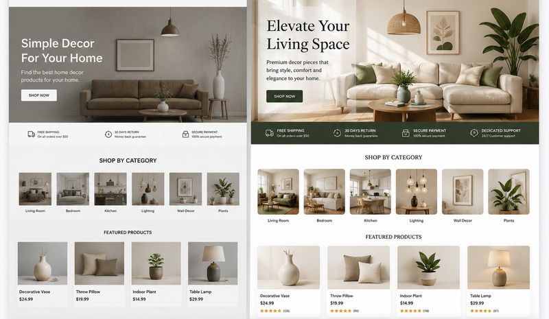 Home Decor Store